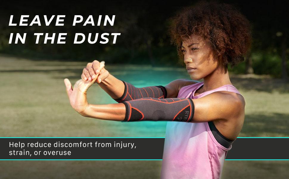 leave pain in the dust