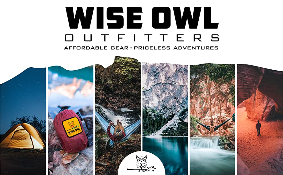 Wise Owl Outfitters. Affordable Gear. Priceless Adventures.