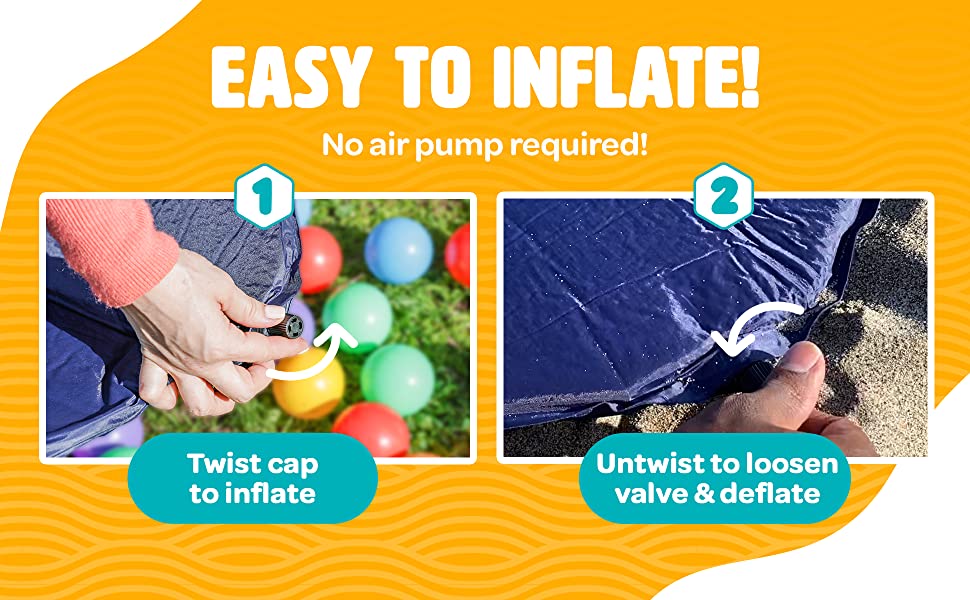 easy to inflate