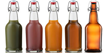 Beer brewing bottles