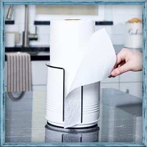 pulling paper towel off