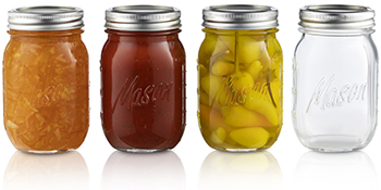 Canning mason jars 16 ounce