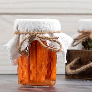 glass mason jars