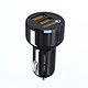 Universal mobile cell phone Dual  qc3. 0 2in1 USB-A Fast Car Charger