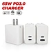 original 65w pd qc wall eu/ us/ cn charger