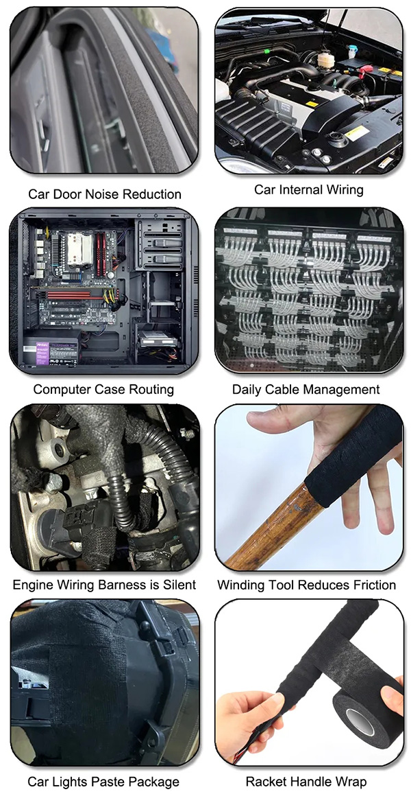 Engine Bay Wire Harness Tape Application