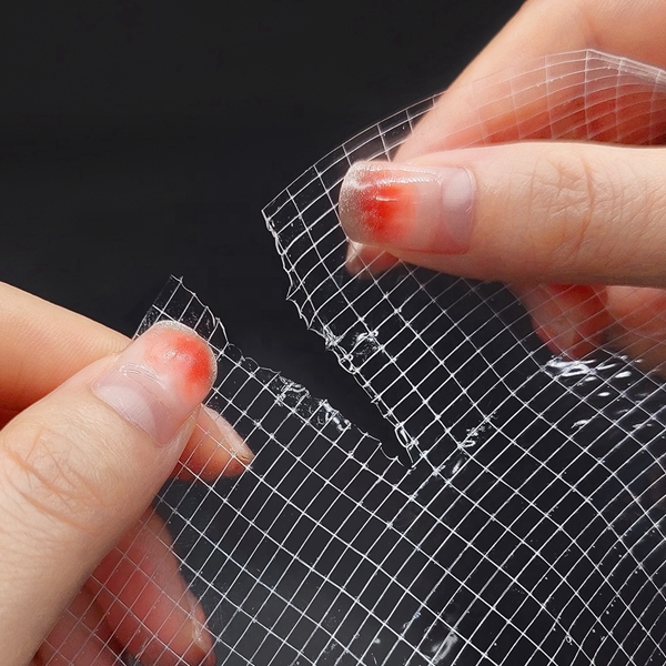 Double sided mesh nano tape feature
