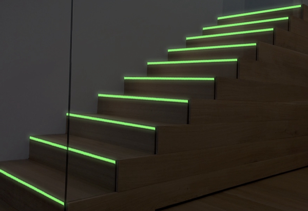 Glow In The Dark Tape Application