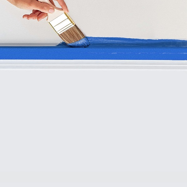 Blue Painters Tape Application
