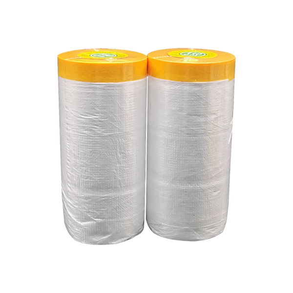 Pre-Taped Masking Film