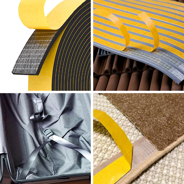 Double Sided Mesh Tape Application