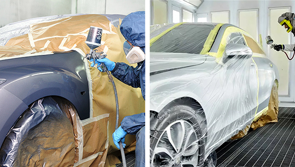 Application of Masking Tape for Cars