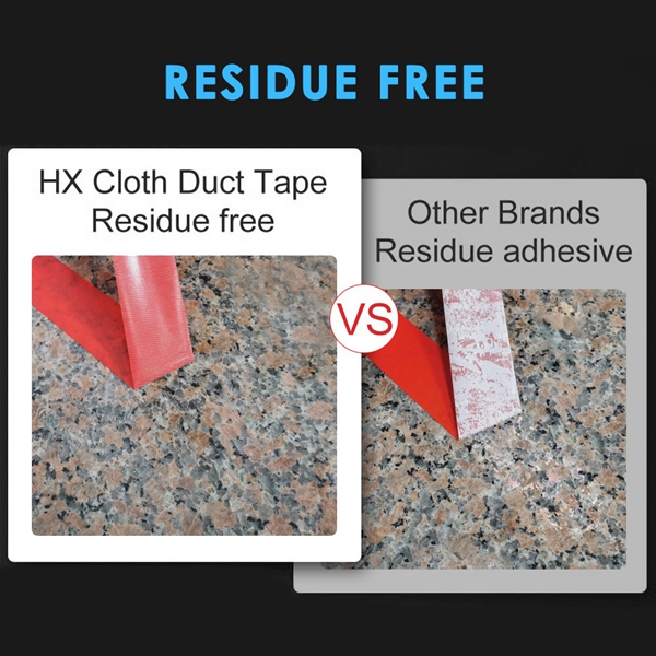Residue Free Colored Duct Tape