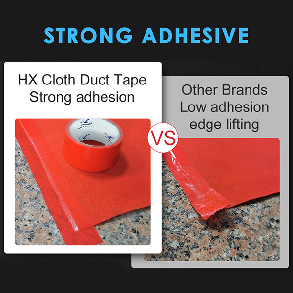 Strong Adhesive Colored Duct Tape