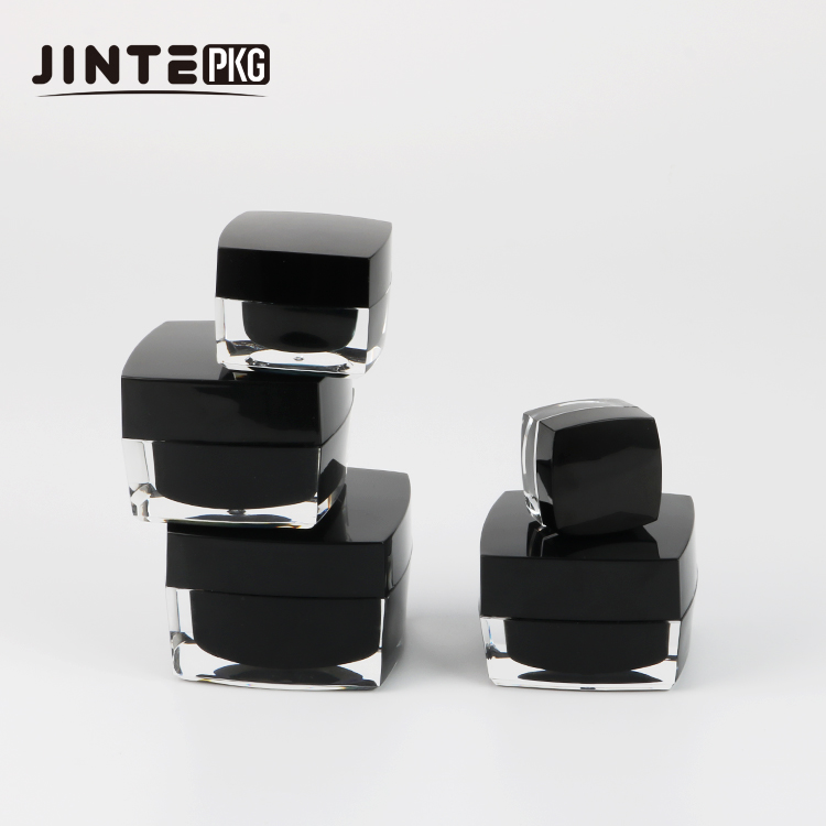 Square acrylic jar