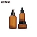 dropper bottle glass amber