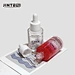 glass bottle and dropper