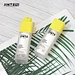 square acrylic bottle airless pump