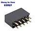 DIP 180° Female Header Socket Connector