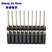 DIP 180° Round Hole Machined Female Socket Connector