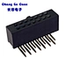 Right Angle 90° Female Header Socket Connector