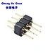DIP 180° Round Hole Machined Pin Header Connector
