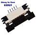 Factory outlet 0.8mm Pitch SMD socket FPC connector 90 degrees SMT 5 PIN