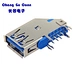 Factory outlet Type A Female 90 Degree DIP USB 3.0