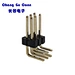 High Quality 2*3P 2.54mm Pitch Gold-Plated Male Header Right Angle 90° Dual Row Connector