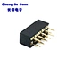 DIP 180° Female Header Socket Connector