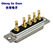 High Current D Shape Waterproof D-SUB