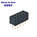 DIP 180° Female Header Socket Connector