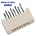 FPC Connector 1.0mm pitch 90 degrees misplacement pin DIP Flexible cable socket