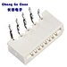 FPC Connector 1.0mm pitch 90 degrees misplacement pin DIP Flexible cable socket