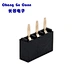 DIP 180° Female Header Socket Connector