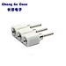 DIP 180° Round Hole Machined Female Socket Connector