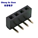 Right Angle 90° Female Header Socket Connector