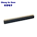 DIP 180° Female Header Socket Connector