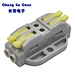 Goog Quality KV223 Orange Docking Quick Wire Connectors Wiring Conductor Terminal Block Connector