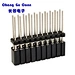 DIP 180° Round Hole Machined Female Socket Connector
