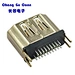 HDMI splint 1.2/1.6 female 19P HD signal transmission plug nickel plated gold plated connector