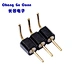 Right Angle 90° Round Hole Machined Pin Header Connector