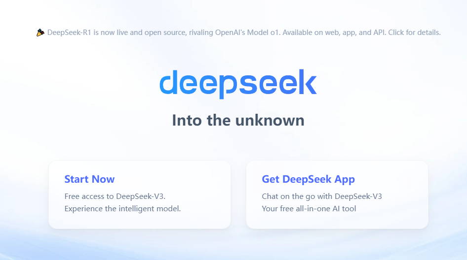 Today we'll briefly explore the use of DeepSeek!