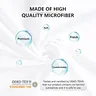 Quilted Waterproof White Mattress Protector With Deep Poc