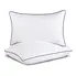 goose Feather Down Cotton Hotel Style Bed Pillow