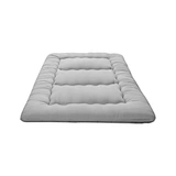 Minky Grey Mattress Filling Ultra Smooth Floor Mattress