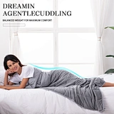 anxiety Insomnia Autism Bamboo Grey Weigted Blanket Adult Weighted Blanket