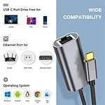 USB C to Gigabit Connector