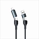 4 in 1 USB Cable OEM USB C+A to C Fast Cable Multi-Function 18W 24W 60W PD 480Mbps Compatible with Table Mobile Phone Computer