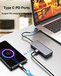 Dual HDM I USB C Hub